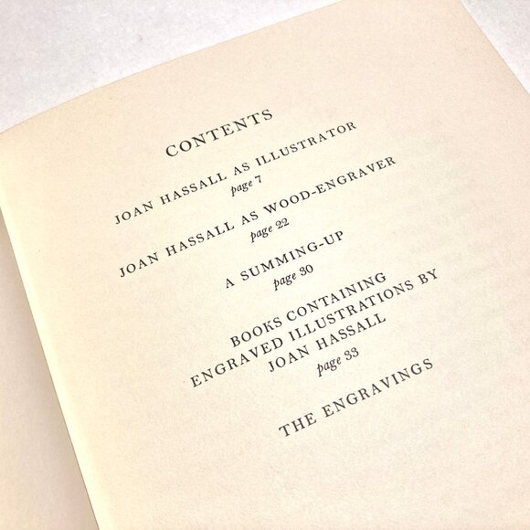 “Wood Engravings of Joan Hassall” w intro by Ruari McLean - Picture 4 of 11